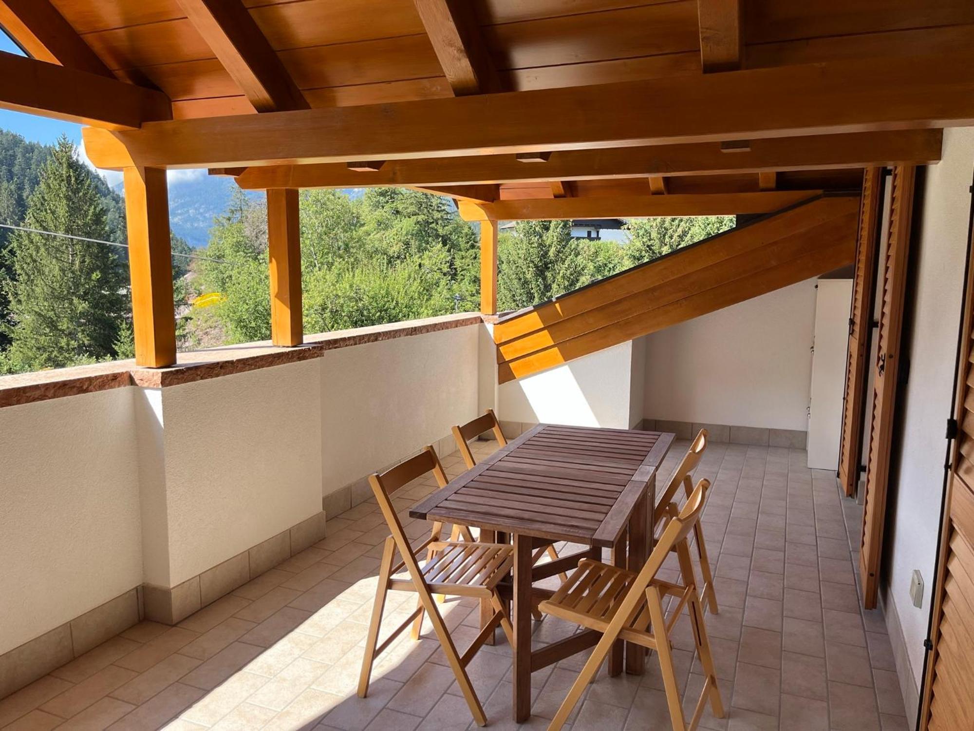Апартаменти Attico In Legno Ad Андало Екстер'єр фото
